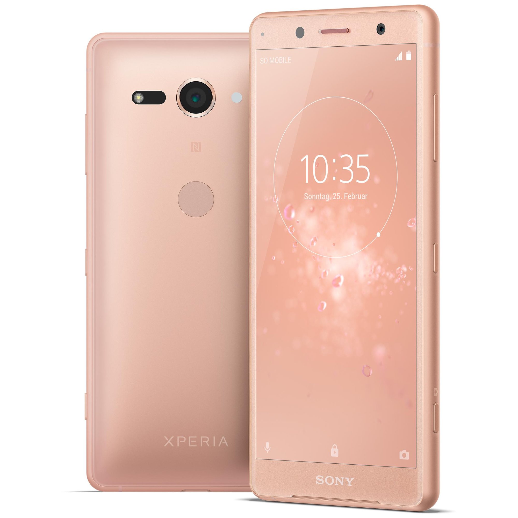 Sony Xperia XZ2 Compact 5" 4G USB Tipo C 4GB 64GB 2870mAh Rosa