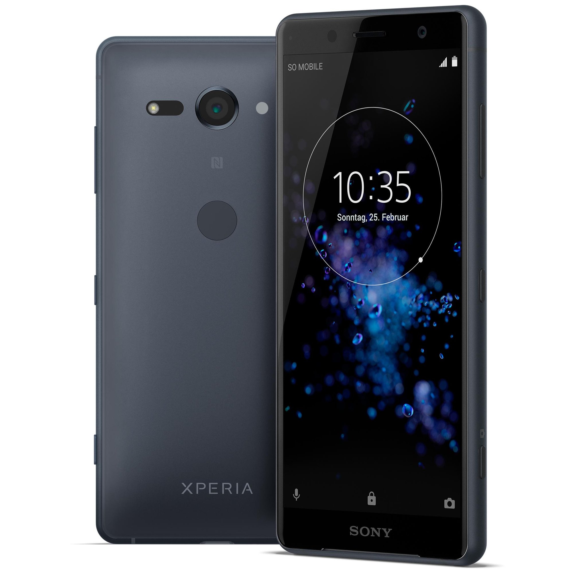 Sony Xperia XZ2 Compact - 5" 4G Smartphone - 4GB RAM, 64GB Storage, 19MP Camera, 2870mAh Battery - Black