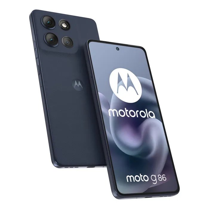 Motorola Moto G86 5G Smartphone - 256GB, 8GB RAM, Dual SIM, Dark Blue