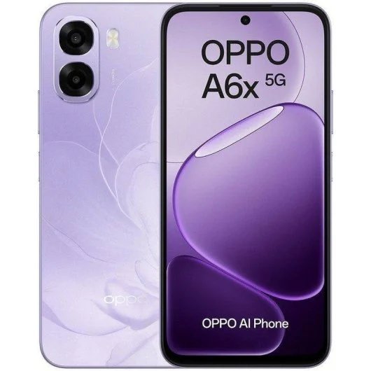 OPPO A6x 5G - 6GB RAM, 256GB, 6.75" Violet Purple