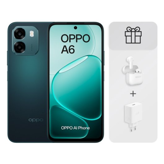 OPPO A6 4G - 6GB RAM, 256GB Storage, 6.75" - Black