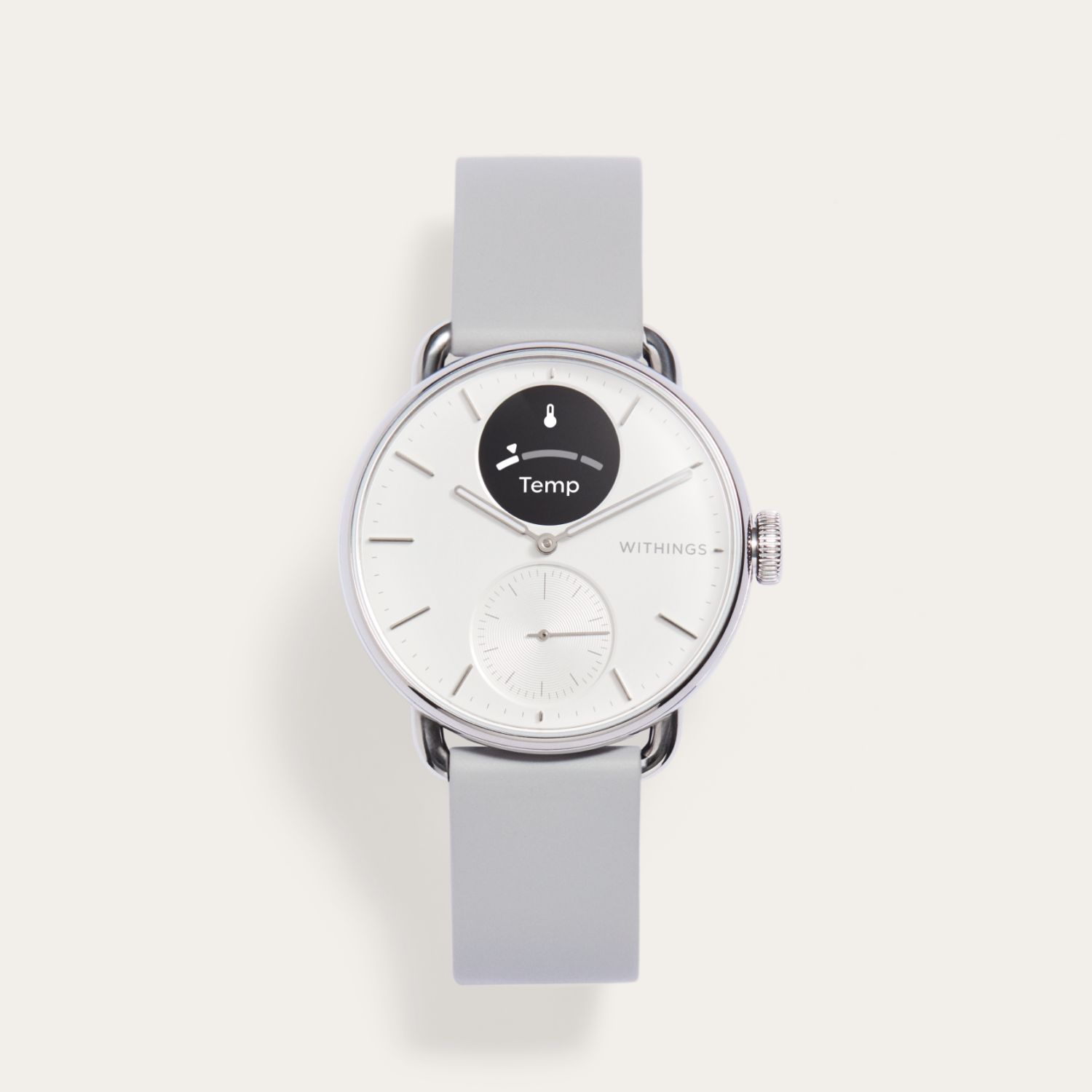 Withings ScanWatch 2 - Health Smartwatch ECG SpO2 Temperature 38mm White