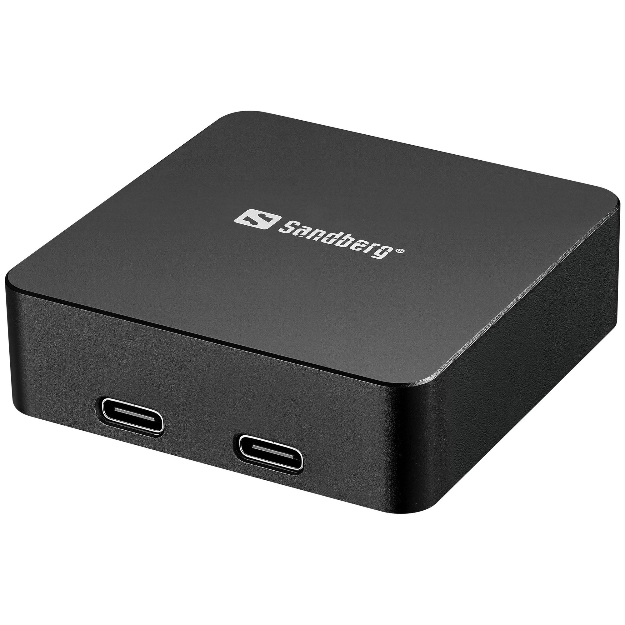 Sandberg 5000mAh Wireless Charging Power Bank, Black