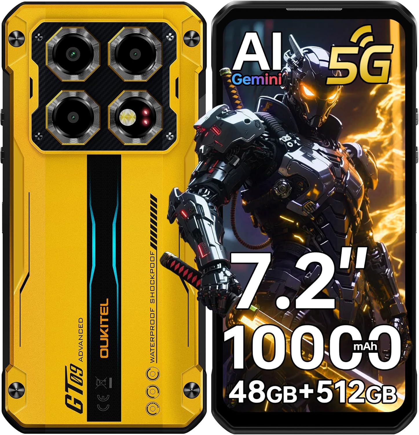 Teléfono móvil resistente Doogee WP60 5G
