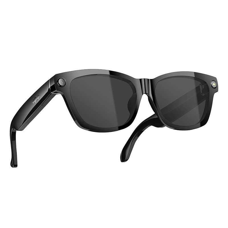 Blackview BV100 Smart Glasses with AI Camera - Bluetooth Calls, Object Recognition, Translation