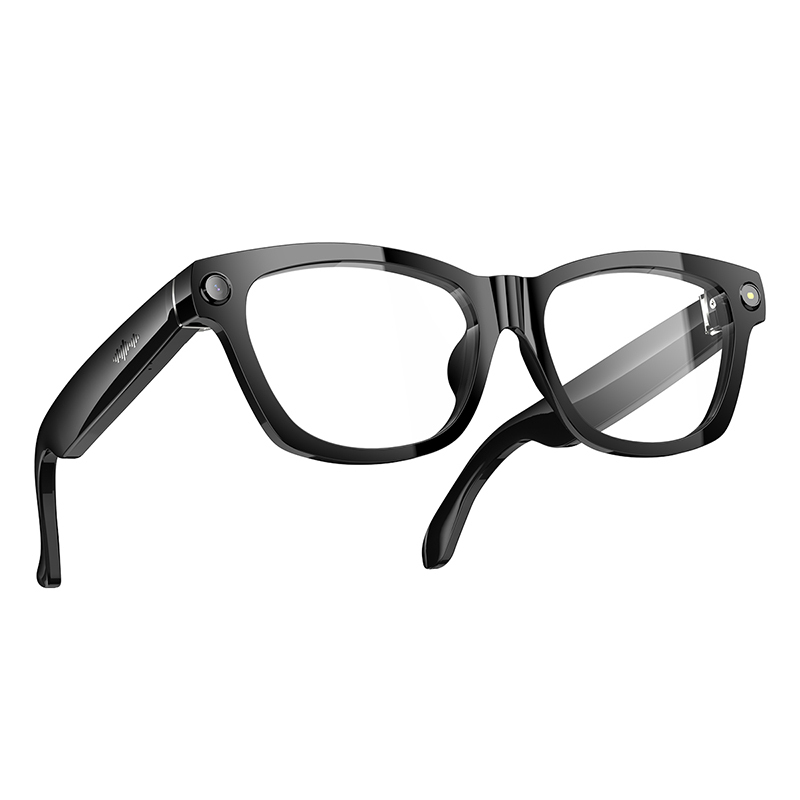 Blackview BV100 AI Smart Glasses - 8MP Camera, Object Recognition, Bluetooth Calls