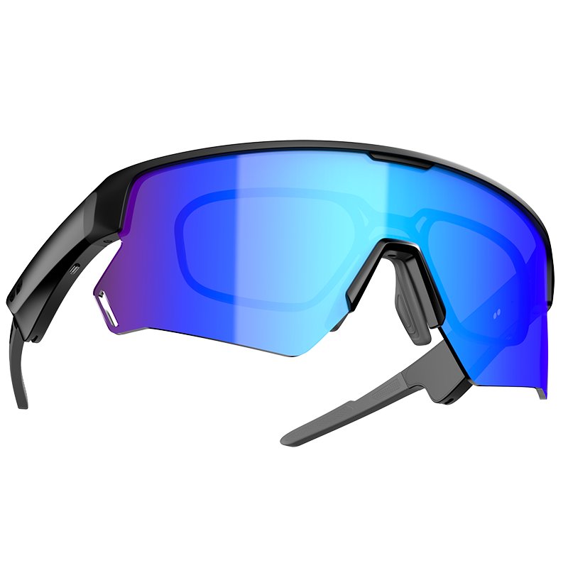 Lunettes intelligentes Blackview D2 avec caméra HD, IA, appels Bluetooth et traduction