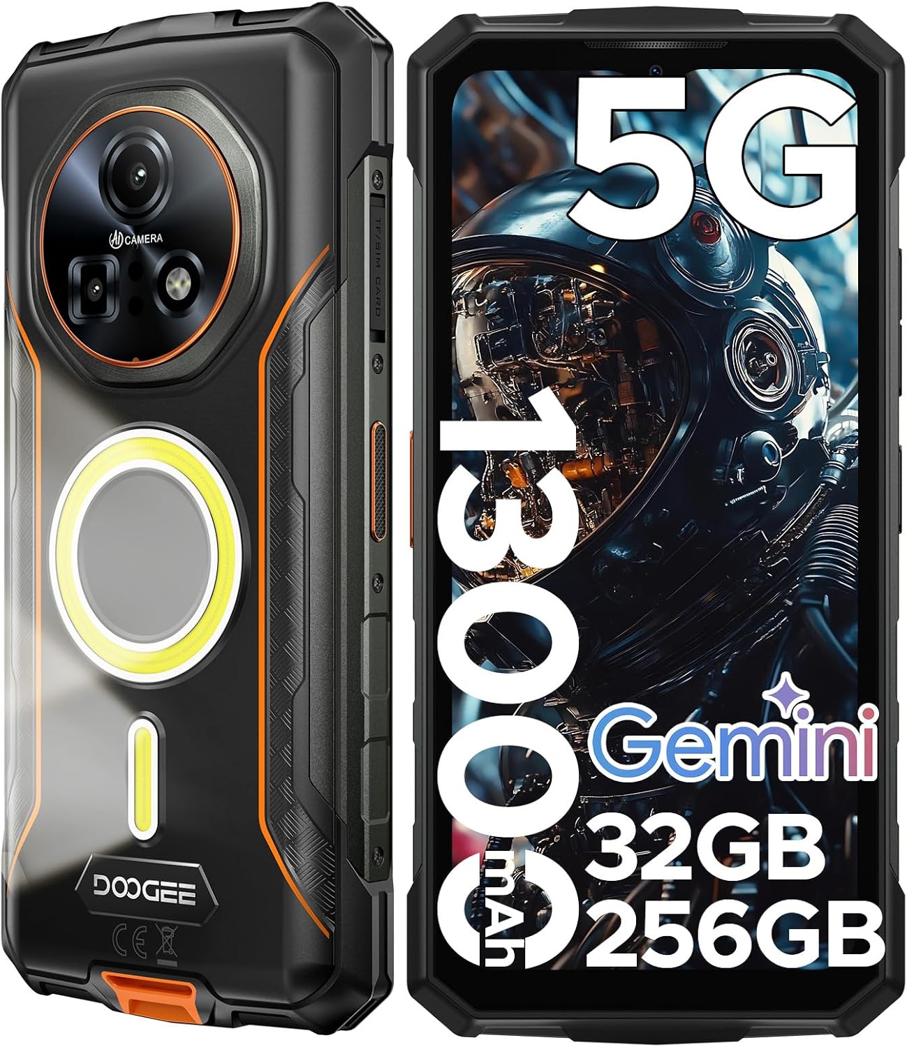 Doogee Fire 7 Pro 5G Rugged Smartphone