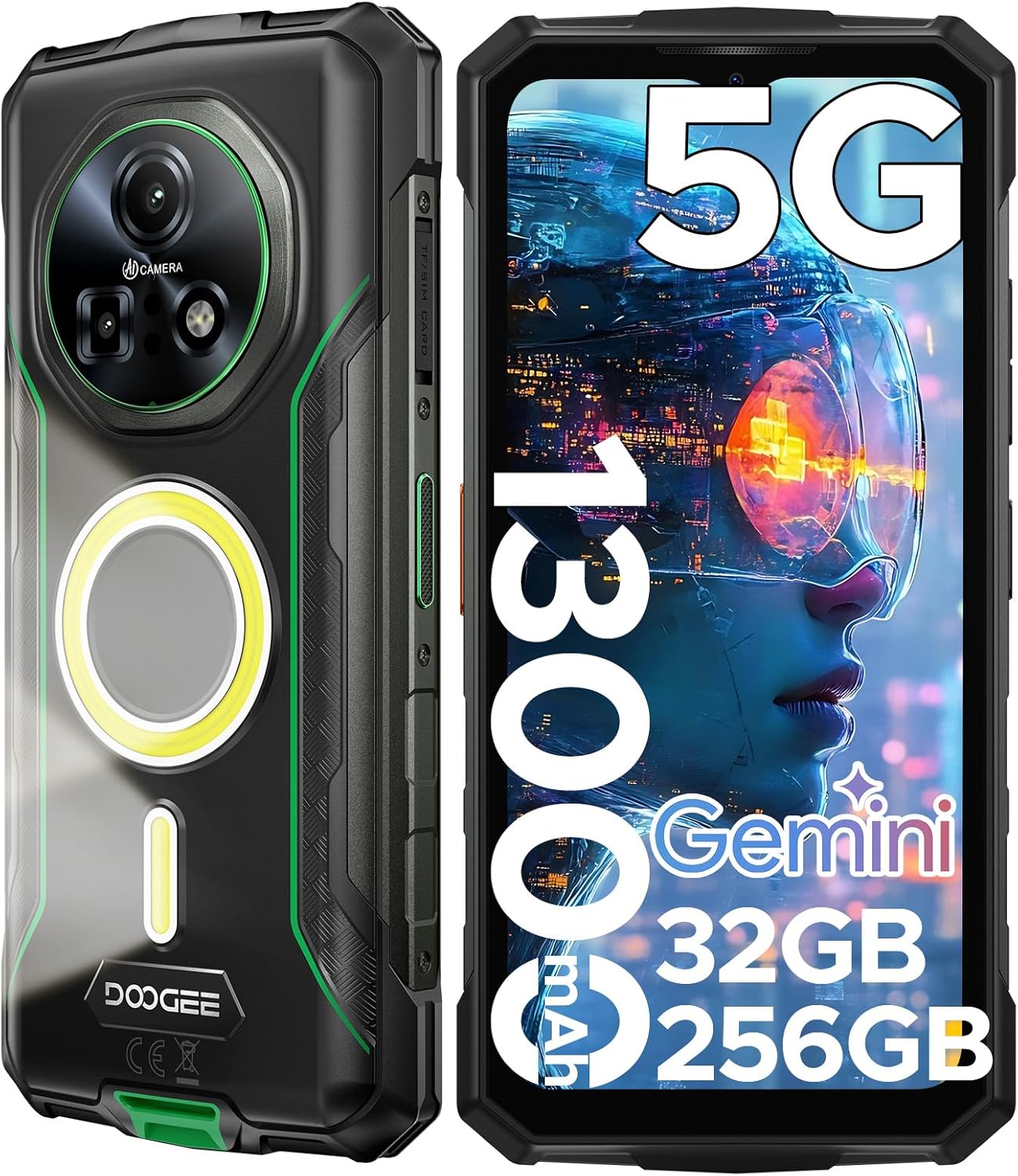 Doogee Fire 7 Pro 5G Rugged Smartphone