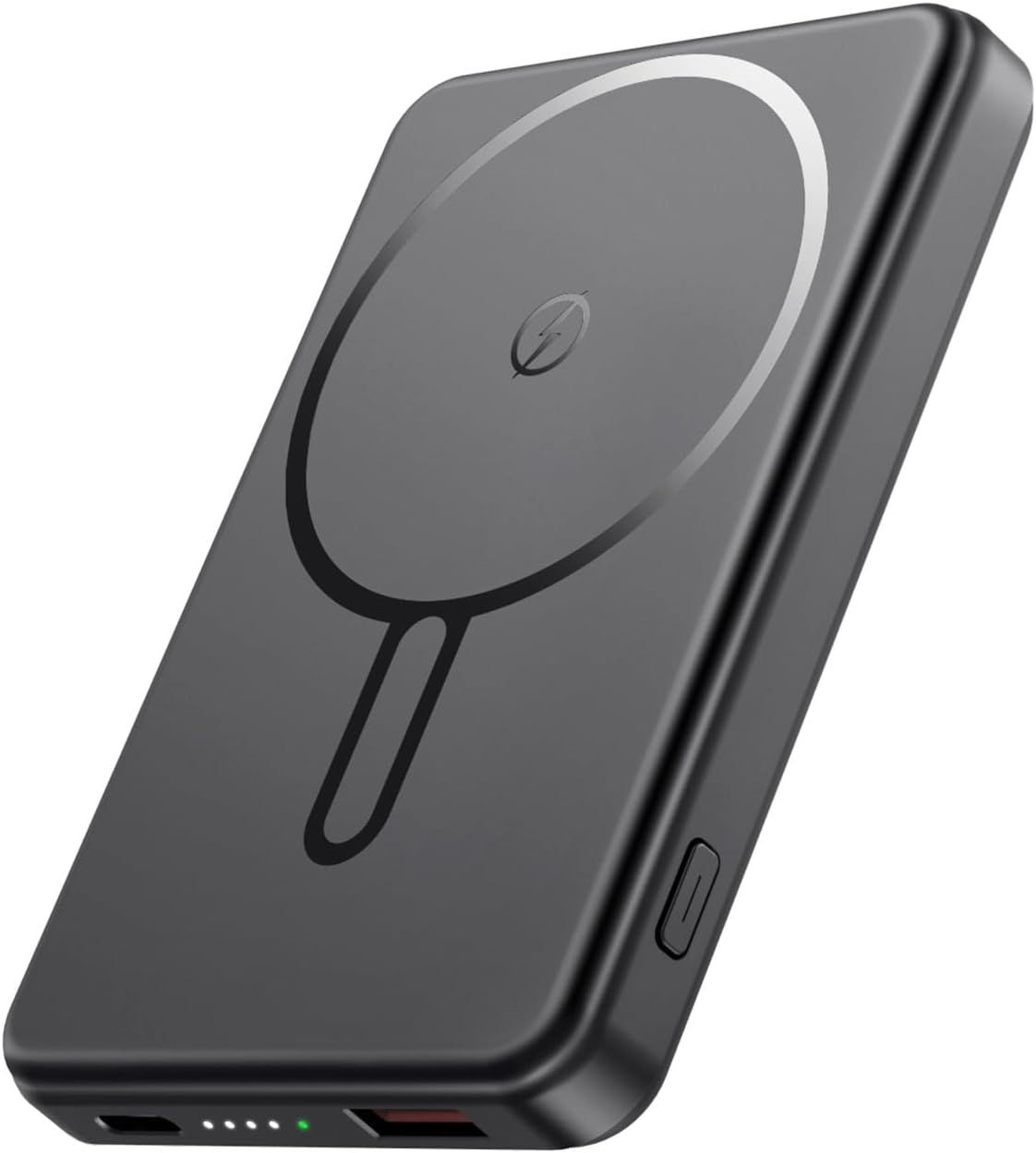 Batería externa de 12000 mAh con Magsafe, cargador inalámbrico recargable QC4.0 de 22.5W PD20W USB-C para carga rápida portátil para iPhone 17/16/15/14/13/12 Series