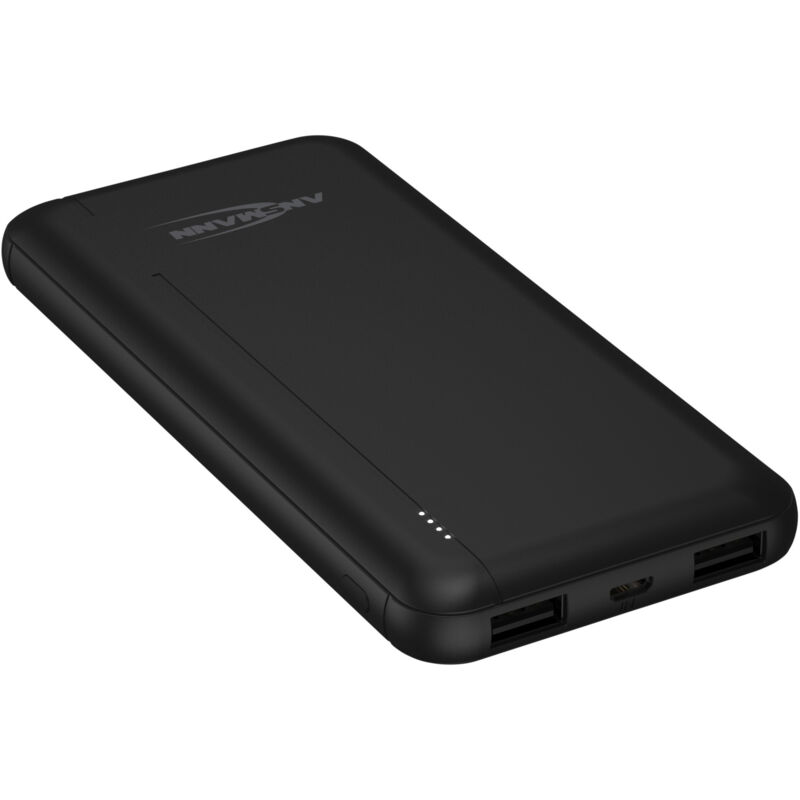 Ansmann 10,000 mAh 2-Port USB Power Bank (1 Piece)