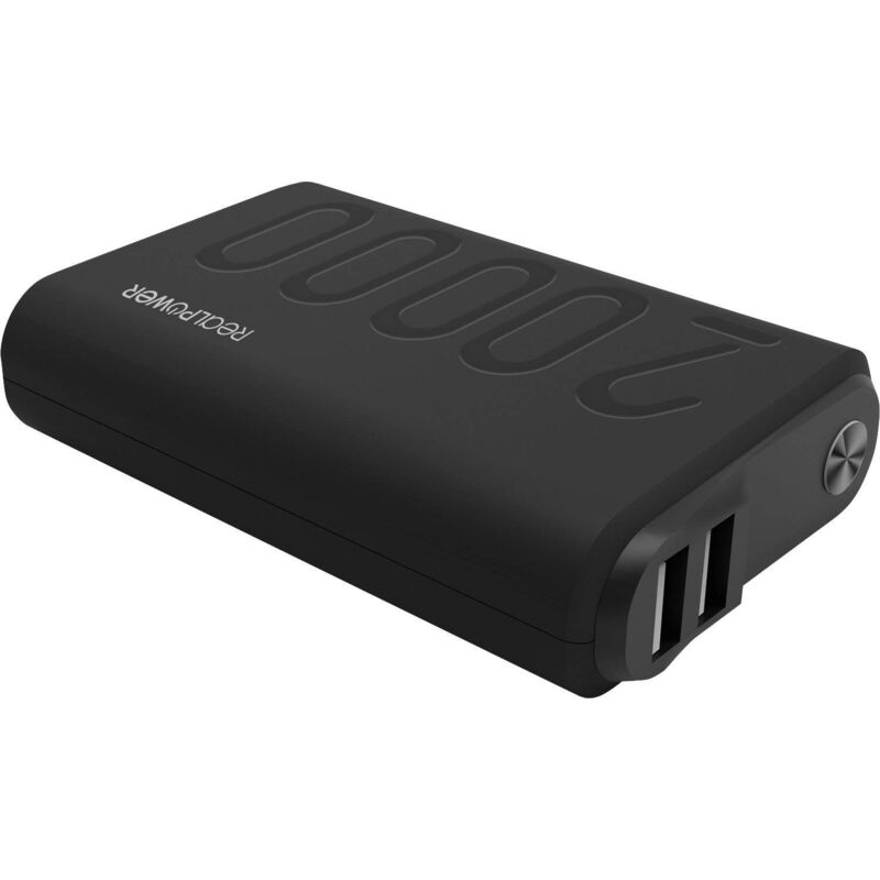 Realpower Pb-20000pd+ Powerbank (Extra Battery) 20000mAh LiPo Black Y710312