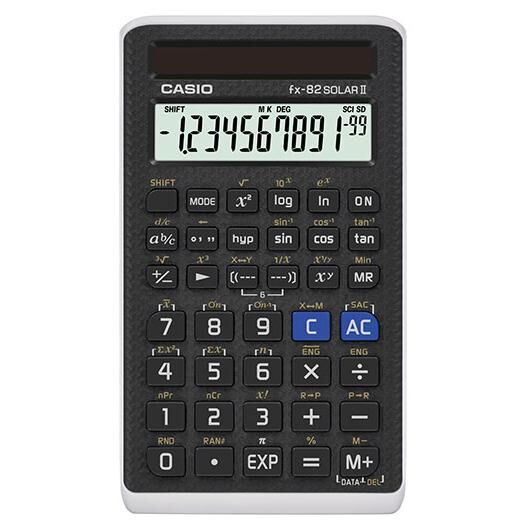 Casio FX-82Solar II Pocket Scientific Calculator
