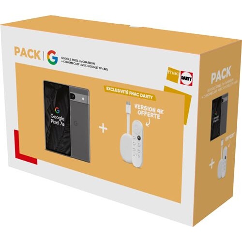 Google Pixel 7a 128GB Charcoal 5G + CCTV 4K