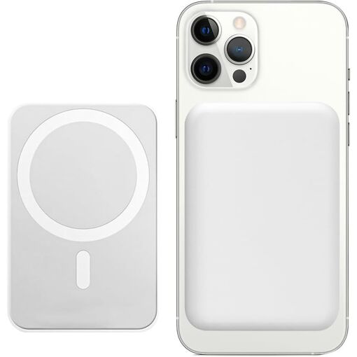 Batería externa magnética Kalanka-Flintronic, banco de energía de 5000 mAh, carga rápida inalámbrica, batería portátil USB-C para iPhone 17/16/15/14/13/12/Pro/Pro Max/Plus/Mini