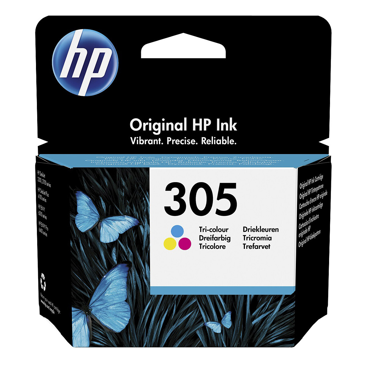 HP 305 (3YM60AE) - Cyan, Magenta et Jaune