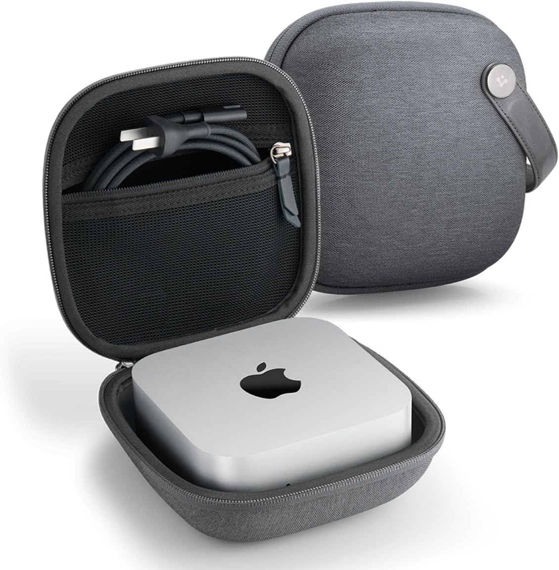 Spigen Mac Mini M4/M4 Pro Sleeve with Rigid Case - Black
