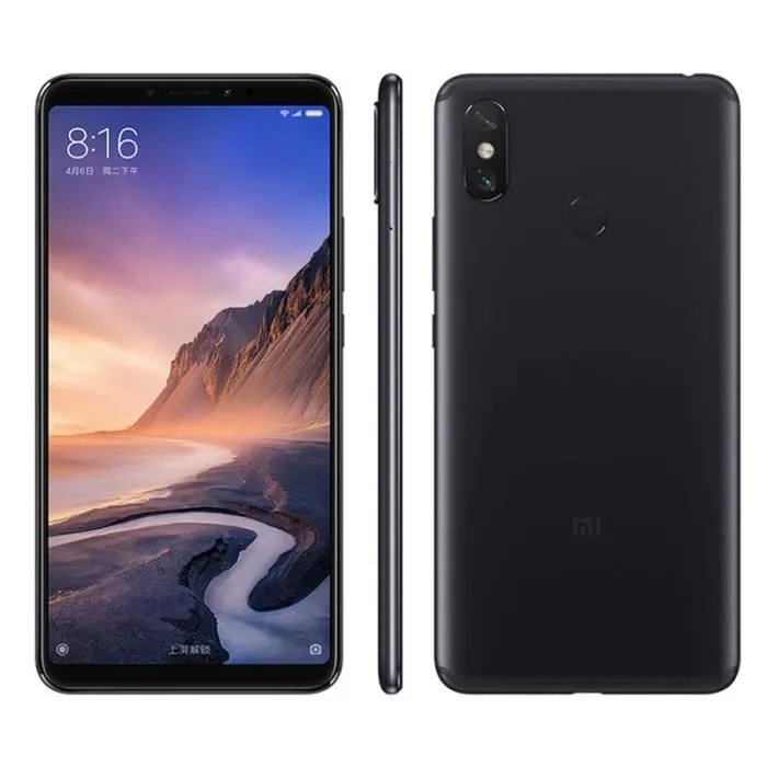 Xiaomi Mi Max 3 - 128GB + 6GB RAM, Snapdragon 636, 5500mAh, 6.9" - Black