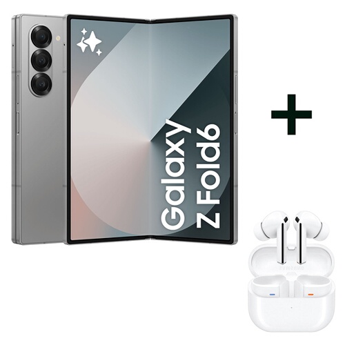 Samsung Galaxy Z Fold6 6,3" 5G Doble SIM nano 256GB Gris + Buds Pro