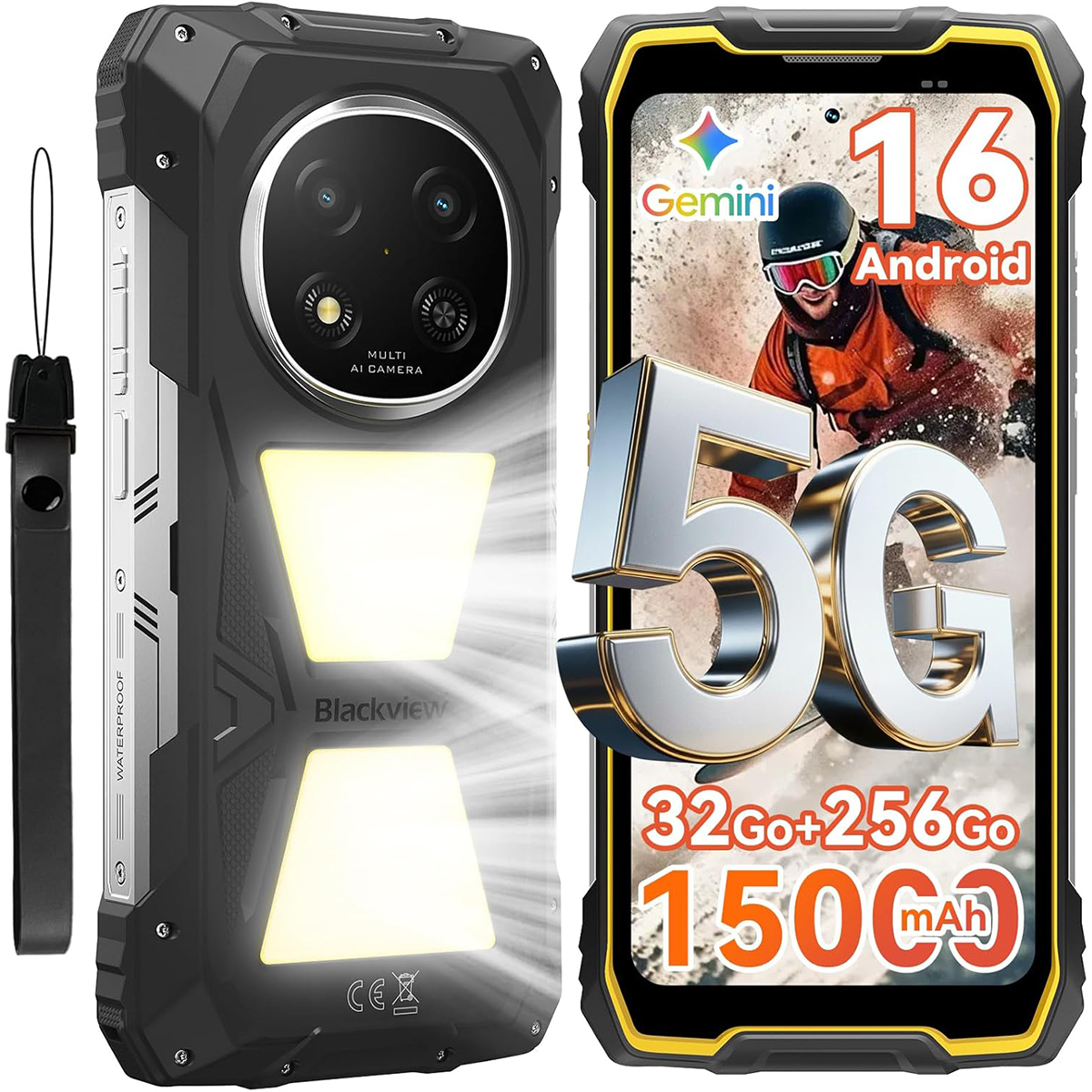 Blackview Rock 2 Pro - Rugged 5G Smartphone