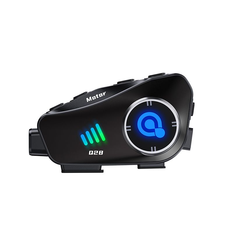 INF 2-in-1 Bluetooth Headset with Soft and Rigid Microphone, Black