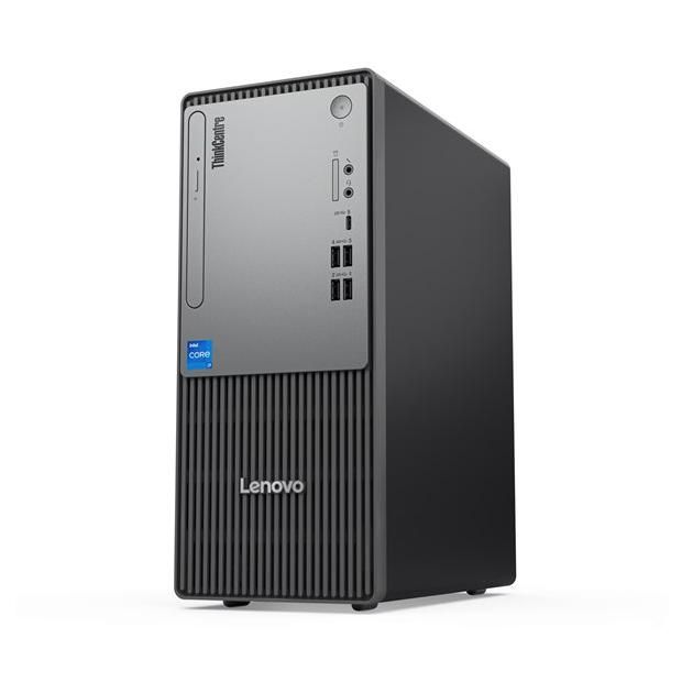 Lenovo ThinkCentre néo 50t Gen 5, Core i5-14400, 2,5 GHz, 8 Go de RAM, 256 Go SSD, Intel UHD Graphiques 730 - Noir AZERTY