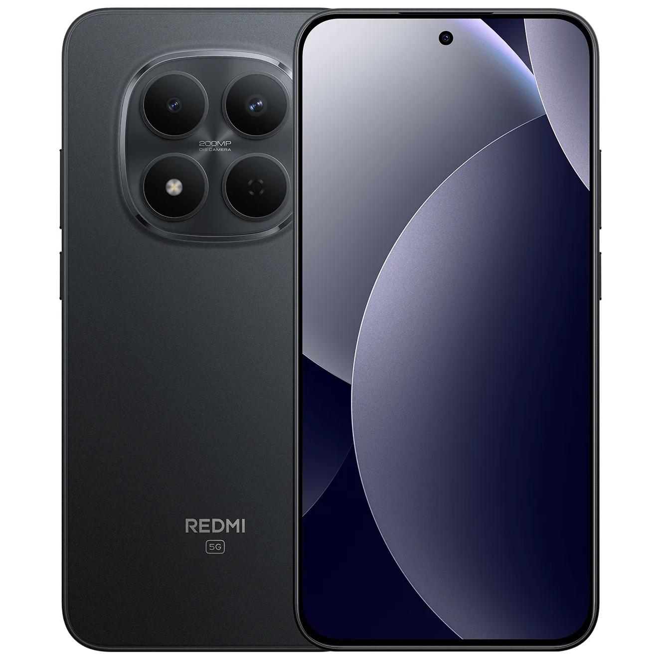 Wind Tre Xiaomi Redmi Note 15 Pro 5G - 6.83" Double SIM, 8GB RAM, 256GB Storage, 200MP Camera, 6580mAh Battery, Black