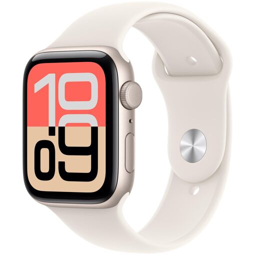 Apple Watch SE (3ème génération) - 44 mm Beige GPS + Wi-Fi