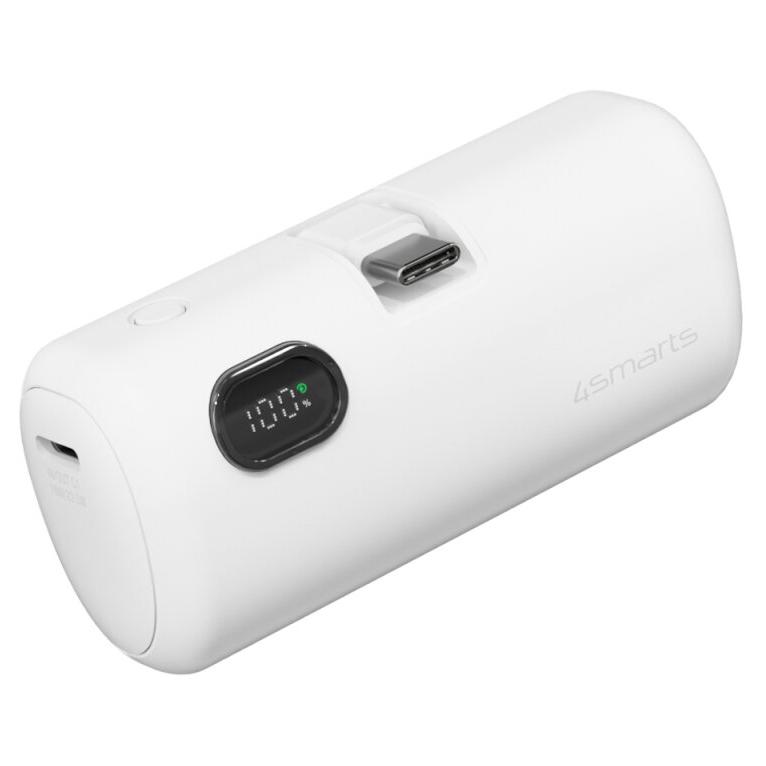 4Smarts 5000mAh Lithium-Ion Power Bank (Li-Ion) - White