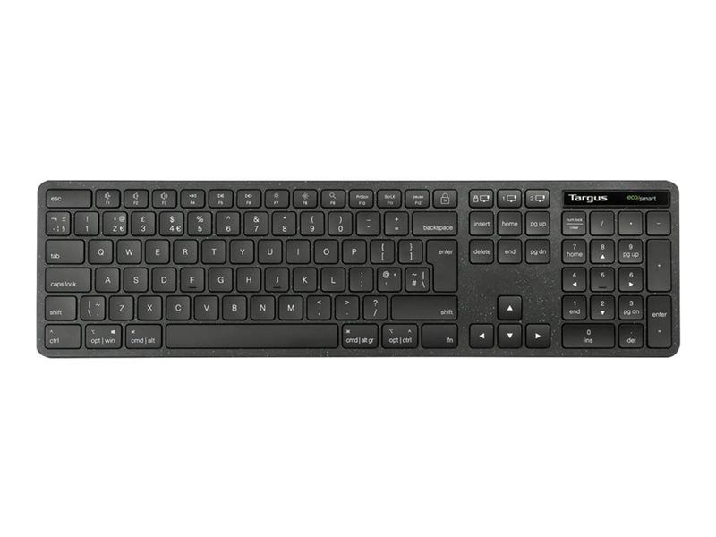 Targus EcoSmart Wireless Keyboard - Full Size - French AZERTY - Black