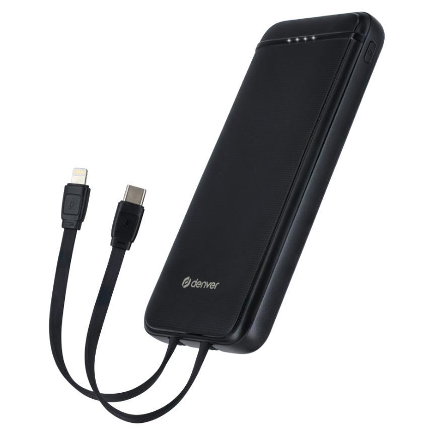 Denver Power Bank 10000 mAh Black