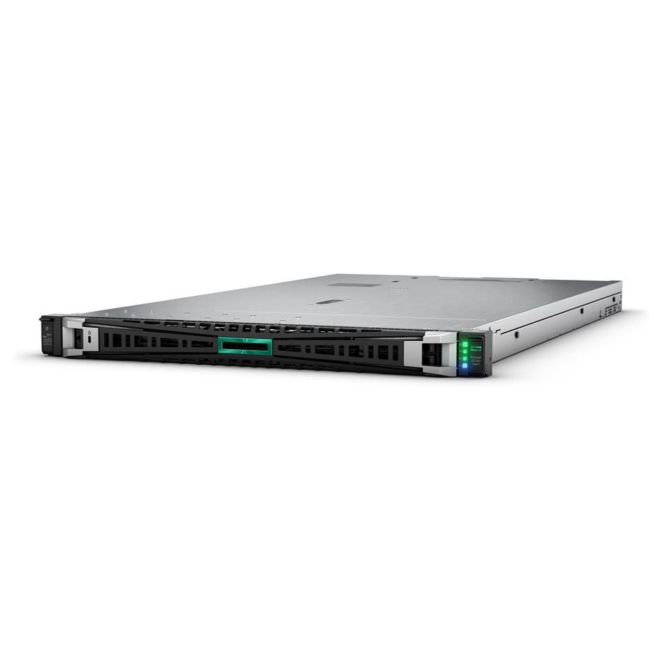 HP ProLiant DL360 Gen11 - Xeon Silver 4510, 2.4GHz, 64GB RAM, 4.8TB - Black