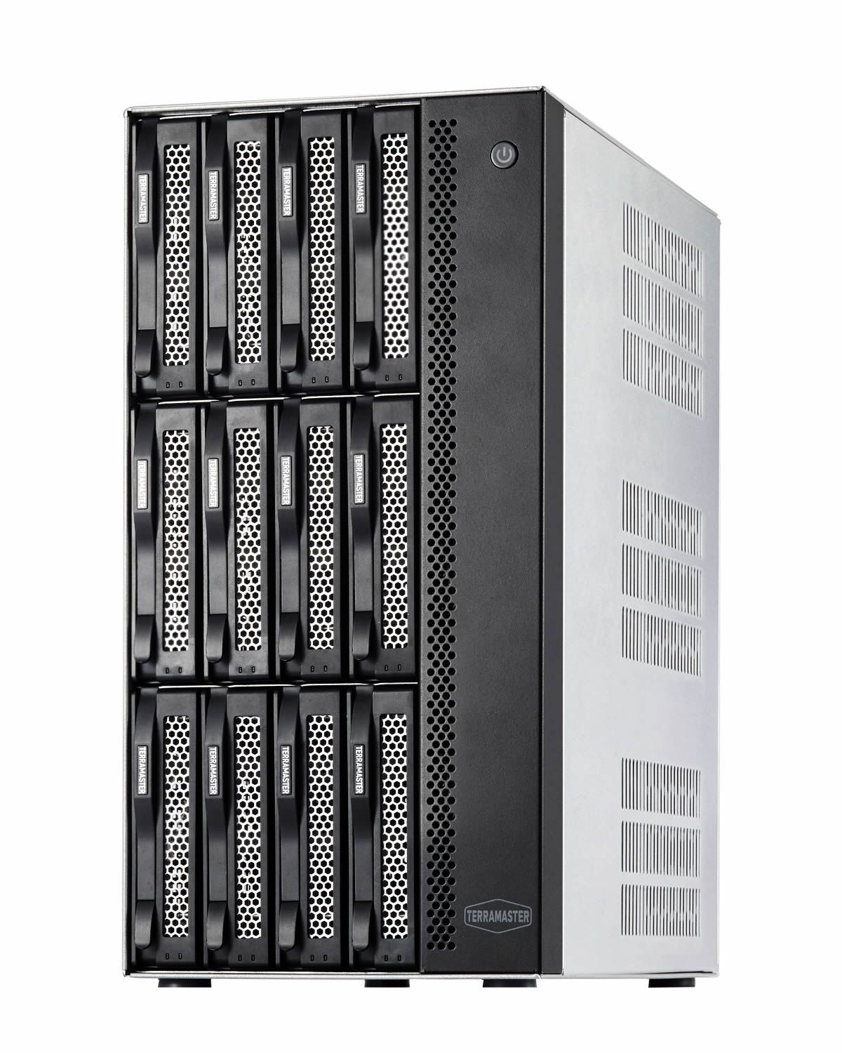 TerraMaster T12-500 Pro 12-Bay NAS with Core i7-1255U, 16GB DDR5, 10GbE x2