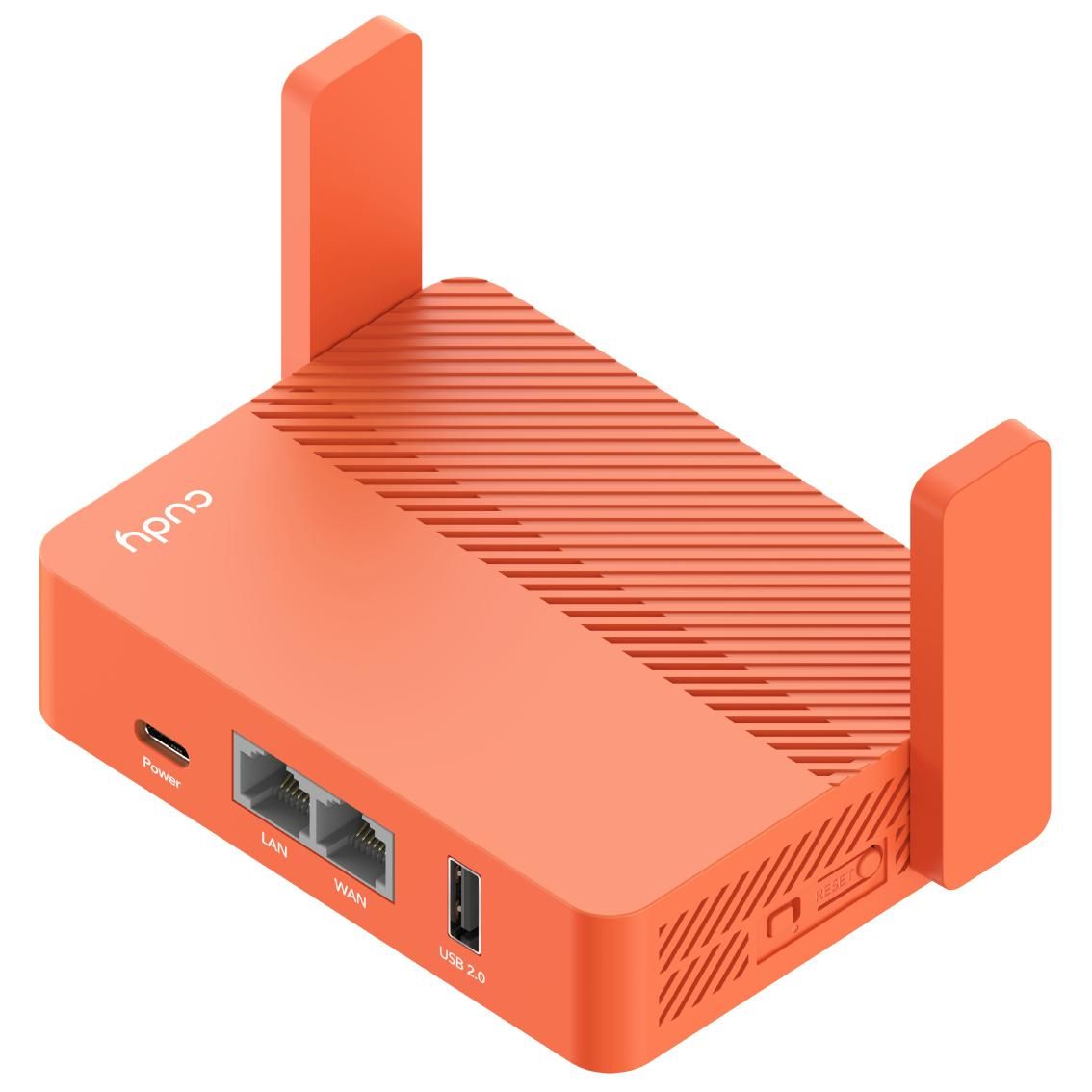 Cudy AC1200 Wireless Router - Fast Ethernet, Orange