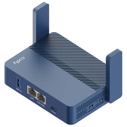 Enrutador inalámbrico Cudy AX3000, Azul
