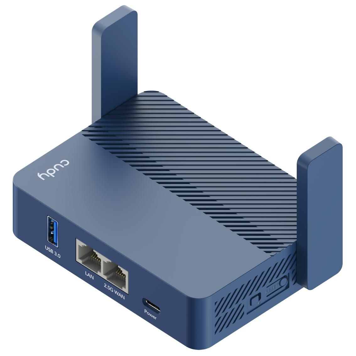 Cudy AX3000 Wireless Gigabit Ethernet Router, Blue