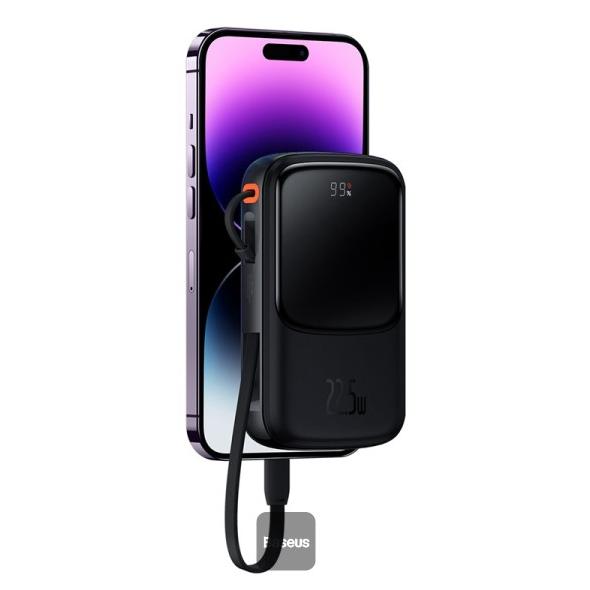 Baseus 10,000 mAh Power Bank Black