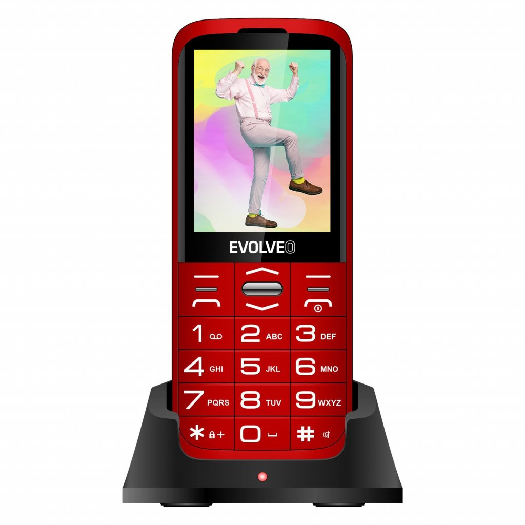 Téléphone portable Evolveo EasyPhone - Idéal pour les seniors
