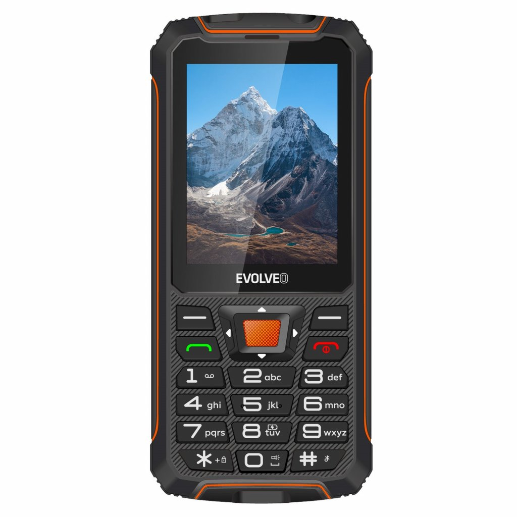 Evolveo StrongPhone SPZ6OG - 2.8" Smartphone, Dual SIM, 2MP Camera, 4000mAh Battery