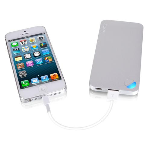 Luxa2 P2 5000mAh Lithium Polymer Battery - Silver