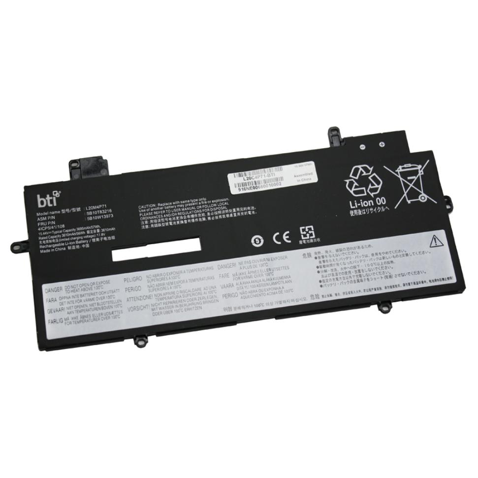 BTI Rechargeable Lithium-Ion Battery L20C4P71 - 3600 mAh, 15.4V