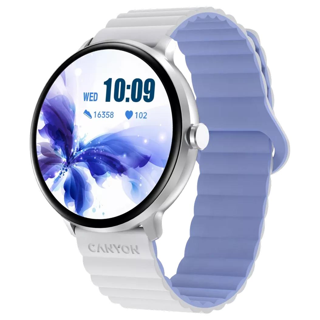 Canyon Smartwatch CNS-SW69WB - 44mm, 1.3" Display, Silver