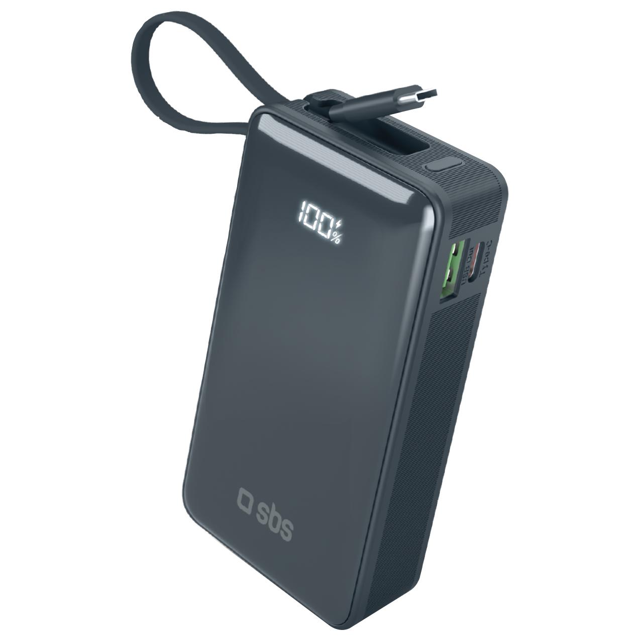 Sbs Power Bank 10000mAh Rapid Charging Blue
