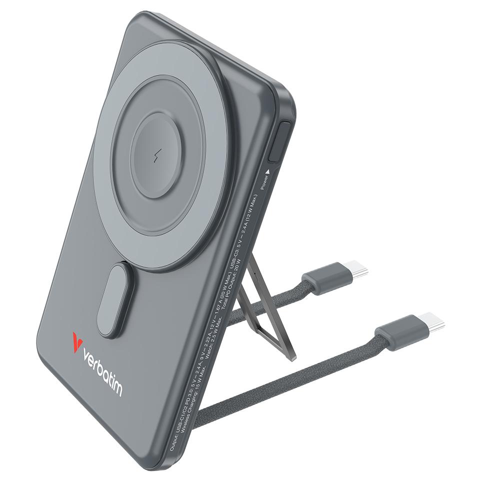 Verbatim 5000mAh Wireless Power Bank