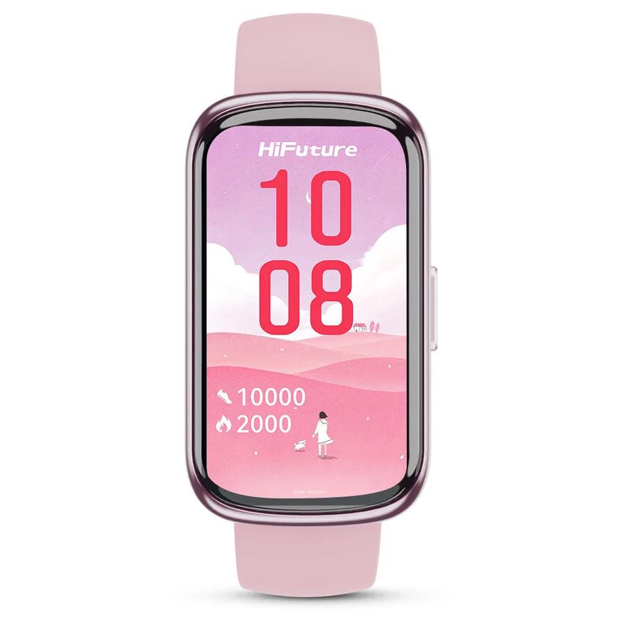 Hifuture EVO 2 Digital Watch with 1.47" Touchscreen Display - Pink