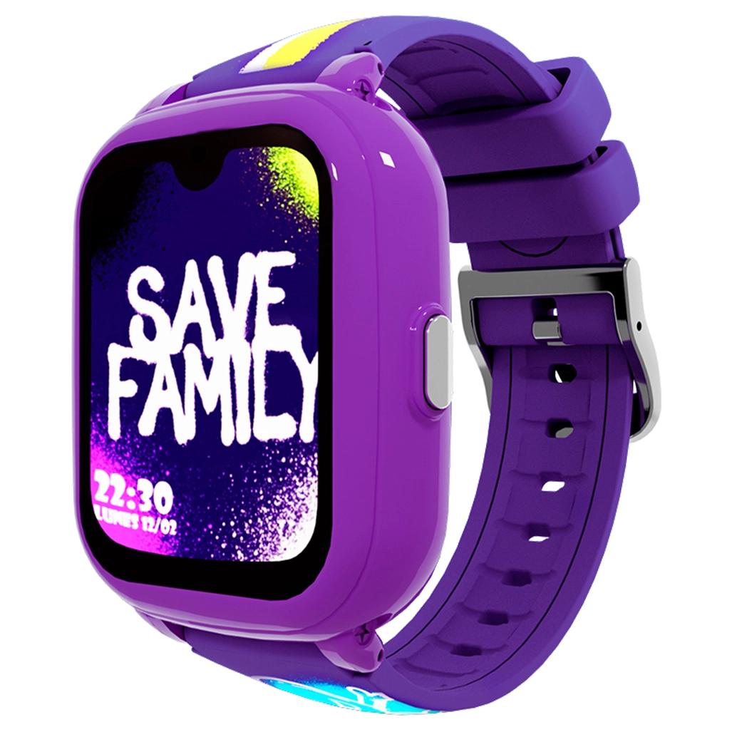 Reloj inteligente SaveFamily Iconic Plus 2 - Pantalla táctil digital de 40 mm con GPS y conexión WiFi + celular
