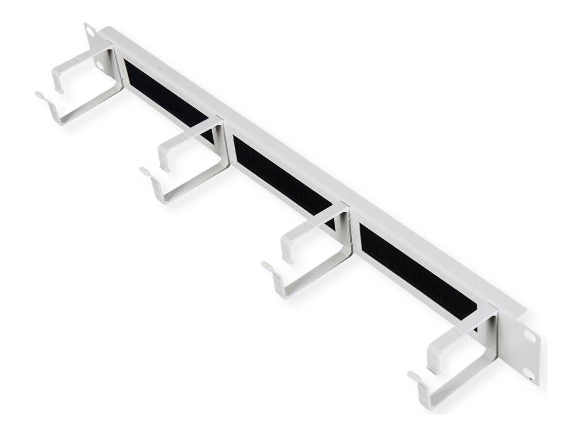 Passe-câbles Roline 19'' 1U avec brosse, 44x60mm, gris