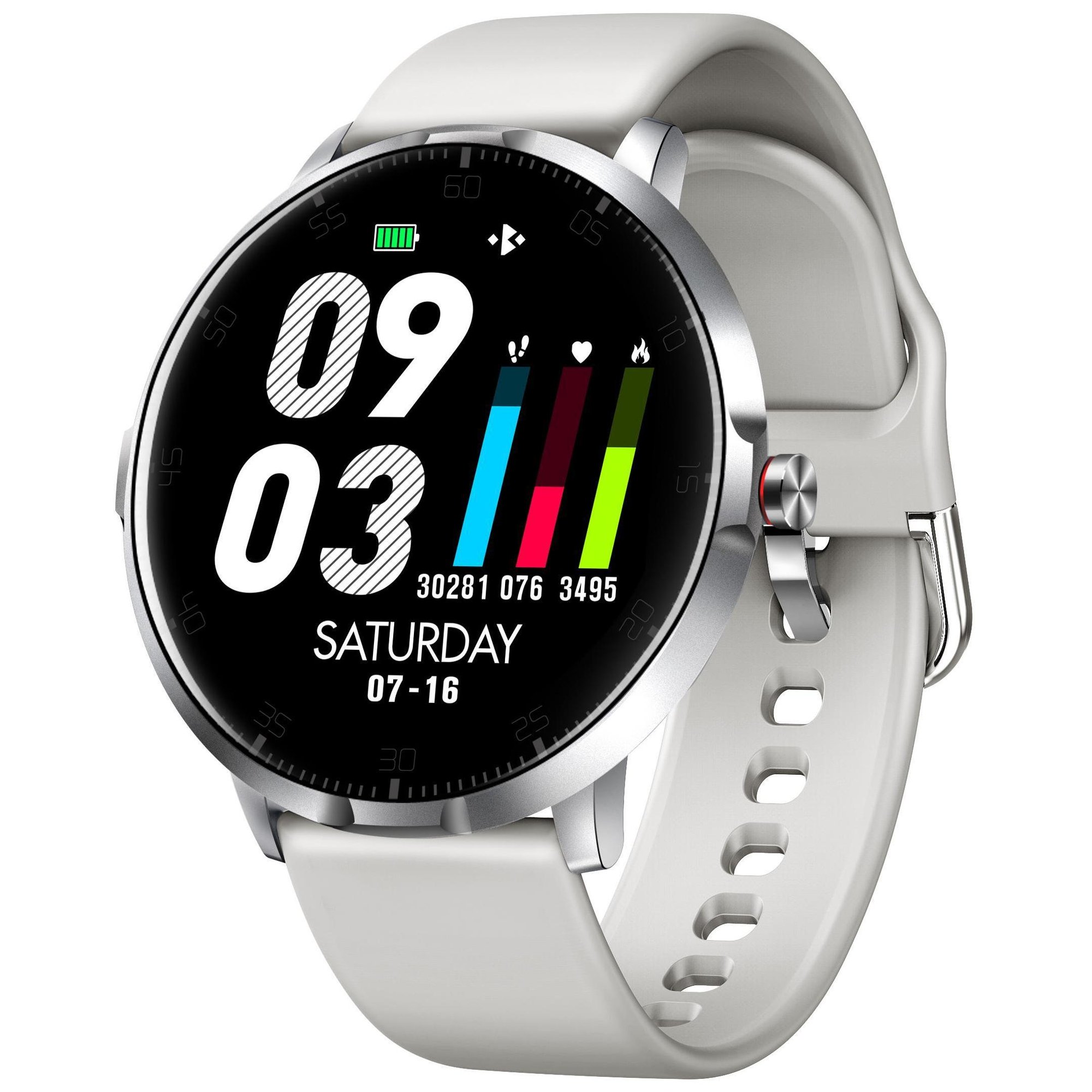 Emporia Watch Basic Touch Screen Silver