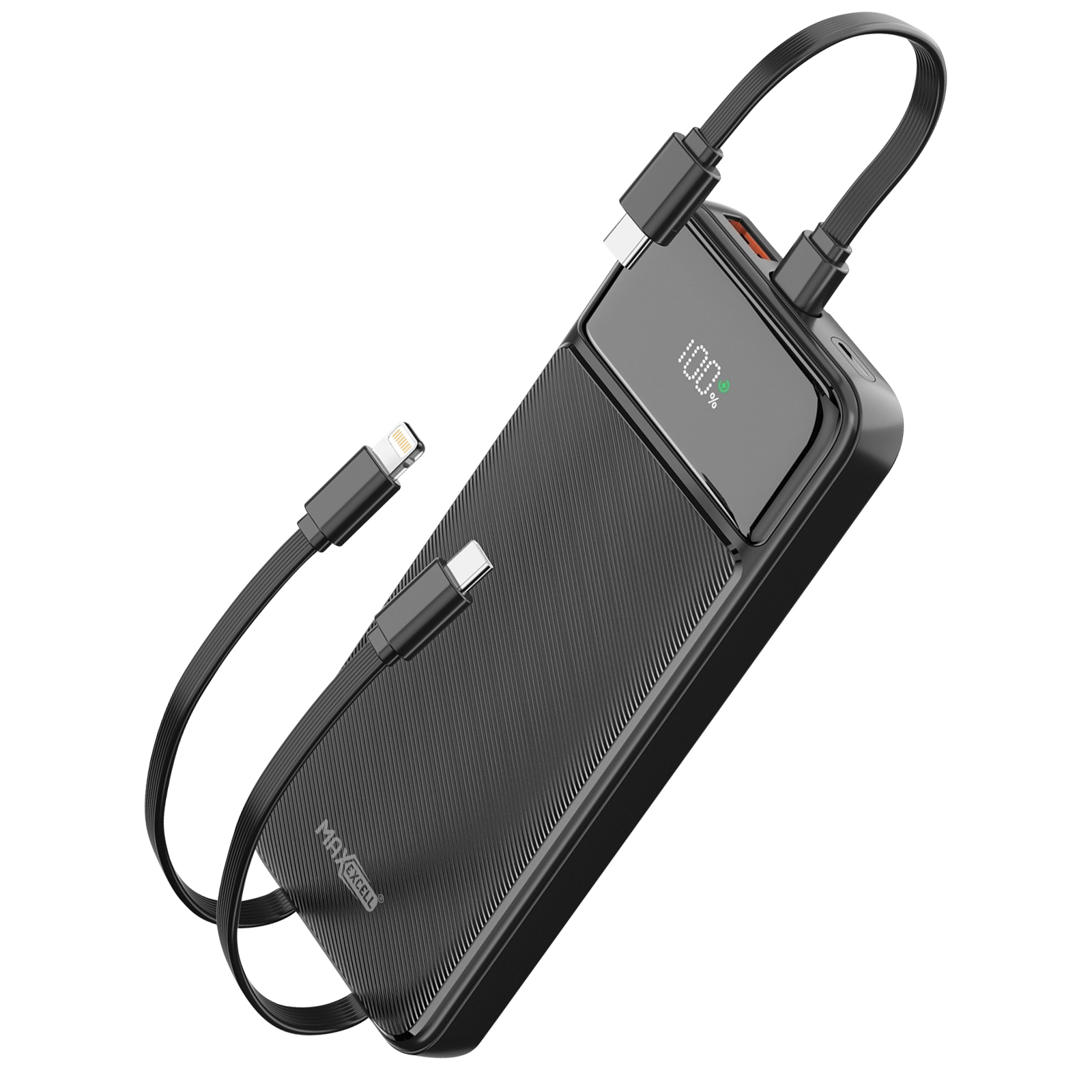 MAXEXCELL 10,000 mAh Power Bank with Dual USB Ports