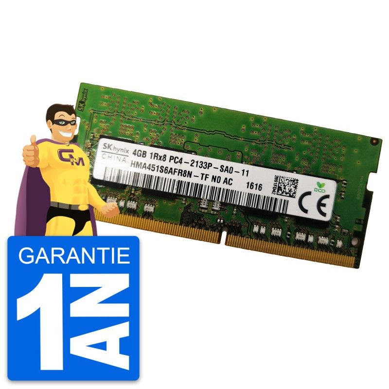 Hynix HMA451S6AFR8N-TF 4GB DDR4 SODIMM RAM (2133MHz, CL15)